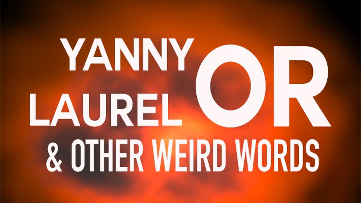 Yanny or Laurel & Other Weird Words image number null