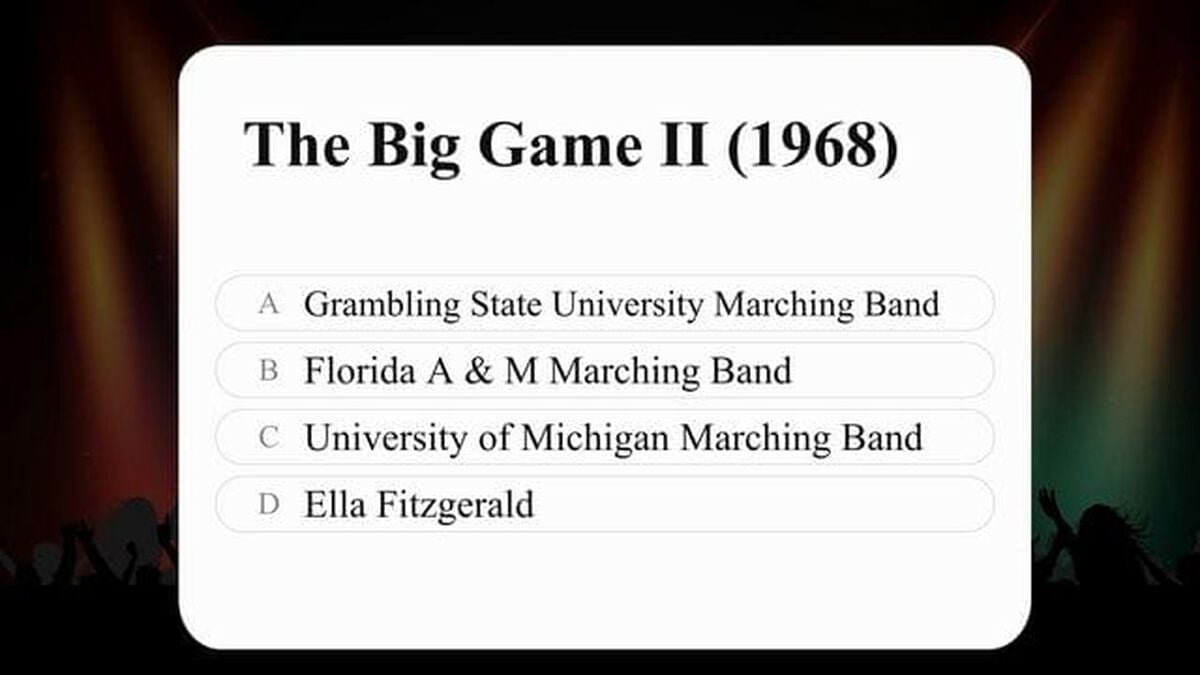 The Big Game Halftime Show Trivia image number null