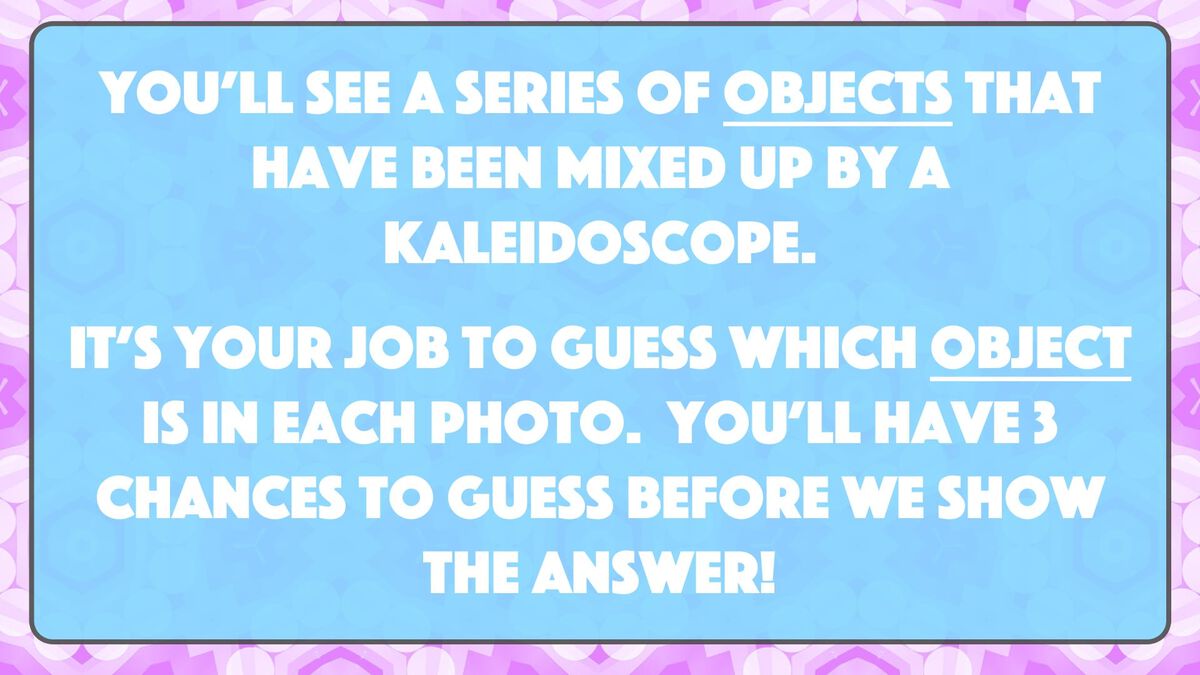 A Kaleidoscopic Quiz Volume 1 image number null