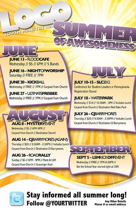 Summer Events Posters image number null