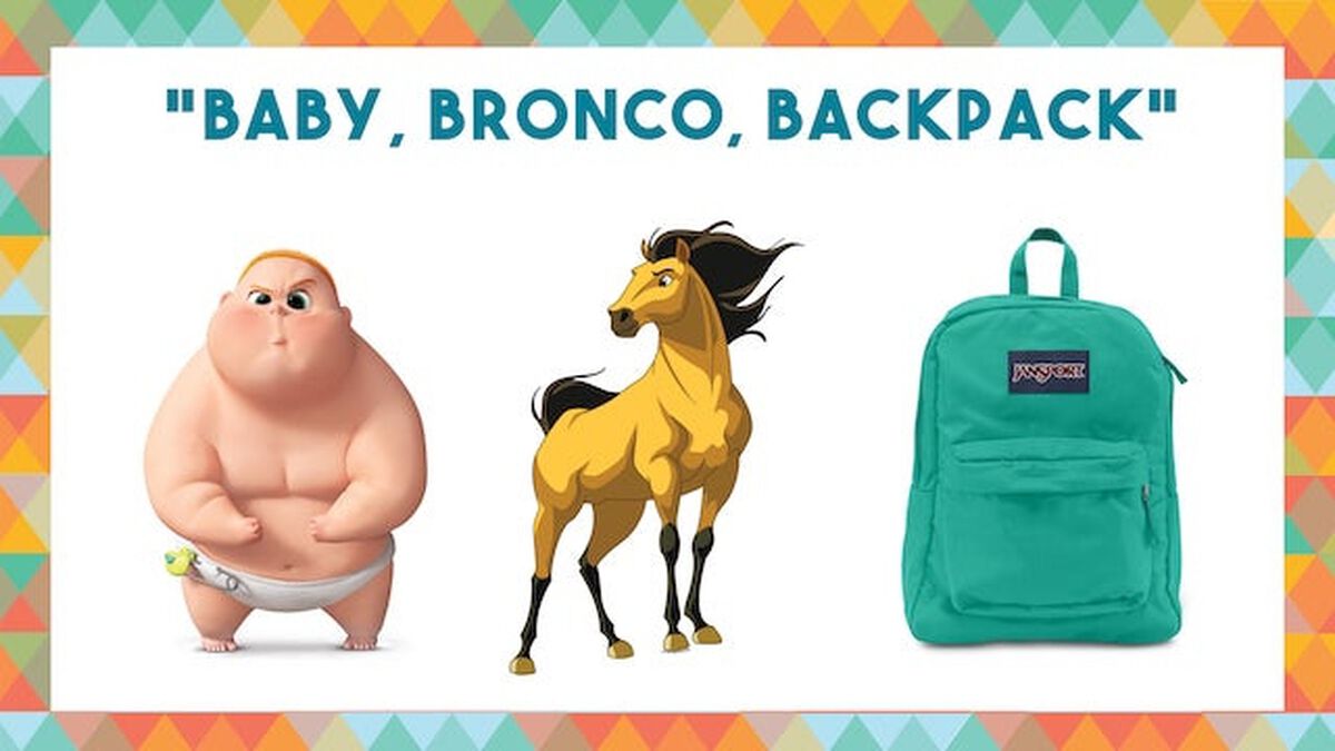 Baby, Bronco, Backpack image number null