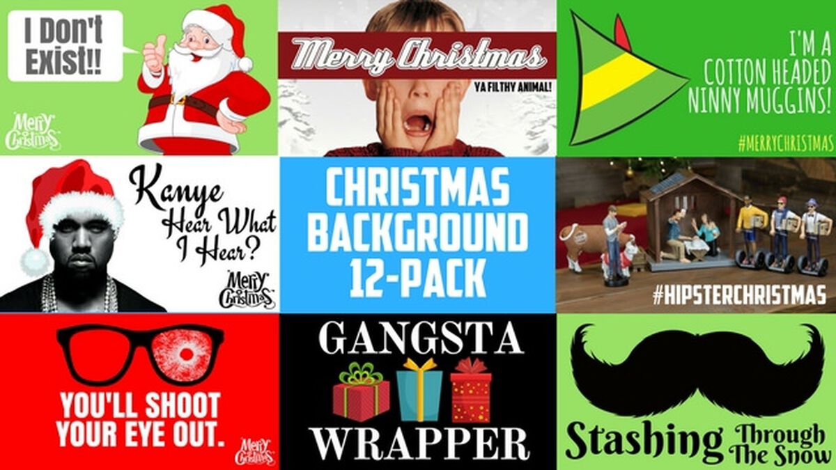 Christmas Background 12-Pack image number null