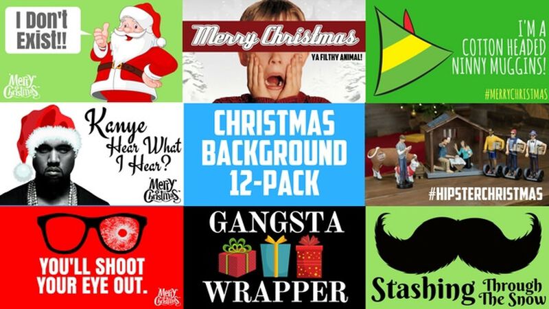 Christmas Background 12-Pack