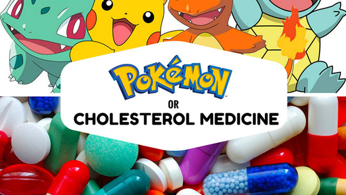 Pokemon or Cholesterol Medicine image number null