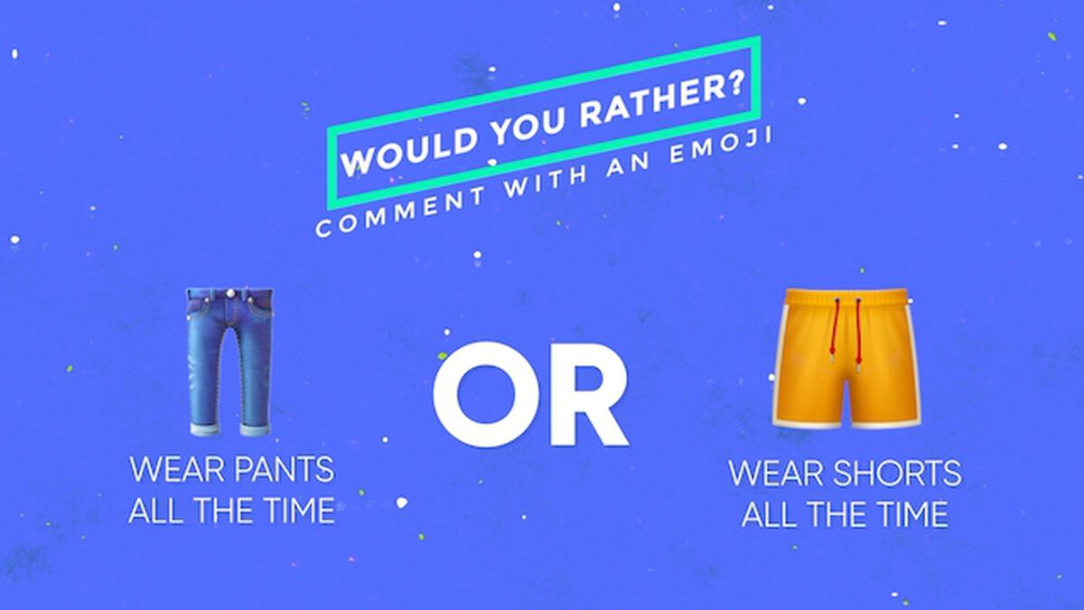 Would You Rather Video Emoji Edition: Volume 2 image number null