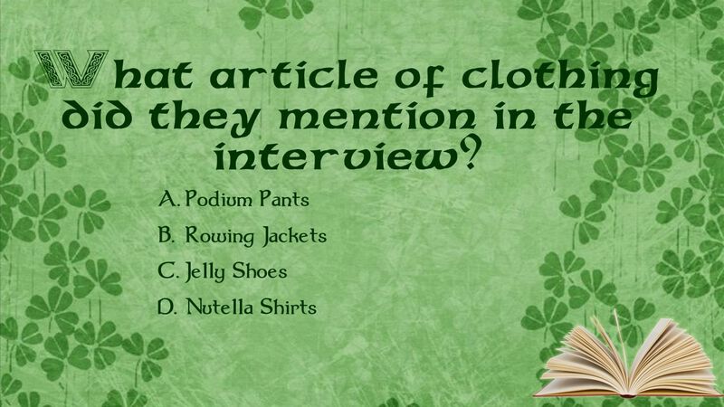 What's The Story: Irish Edition