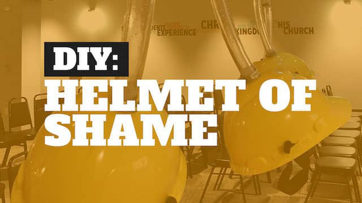 DIY Helmet of Shame image number null