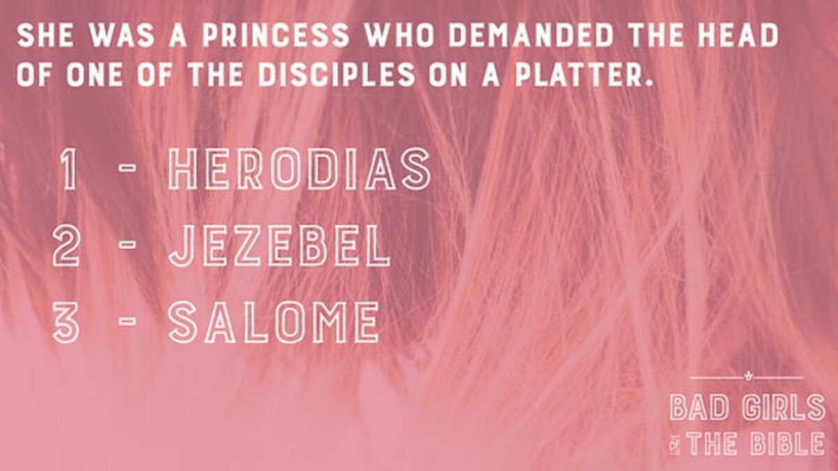 Bad Girls of the Bible: Volume 1 image number null