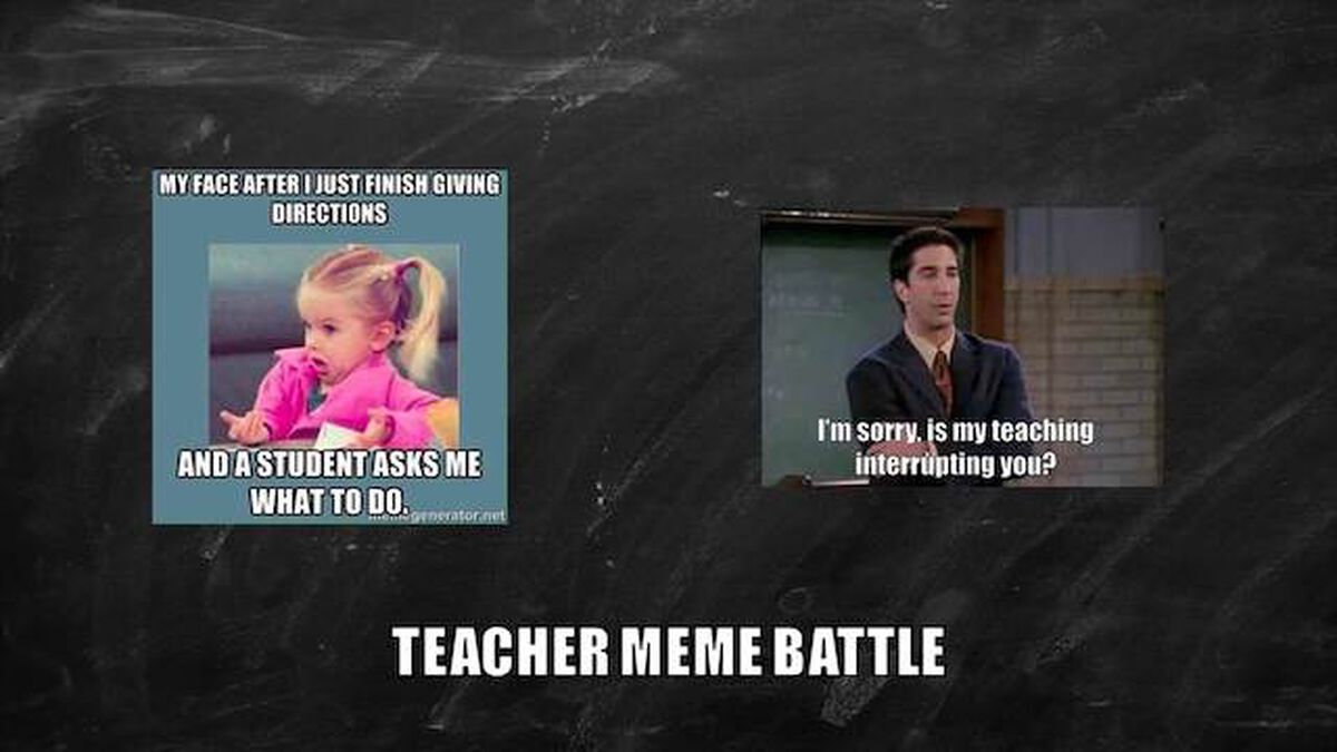 Teacher Meme Battle image number null