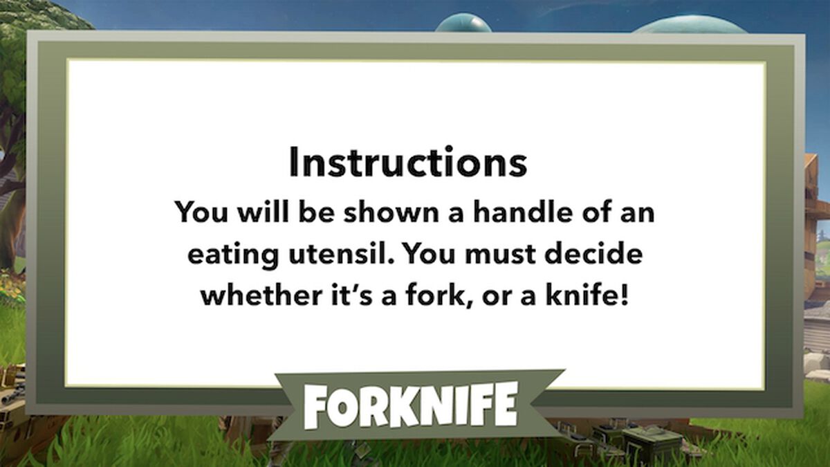 Forknife image number null