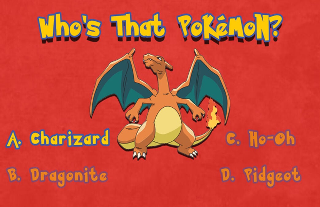 Who's That? Pokemon Edition image number null