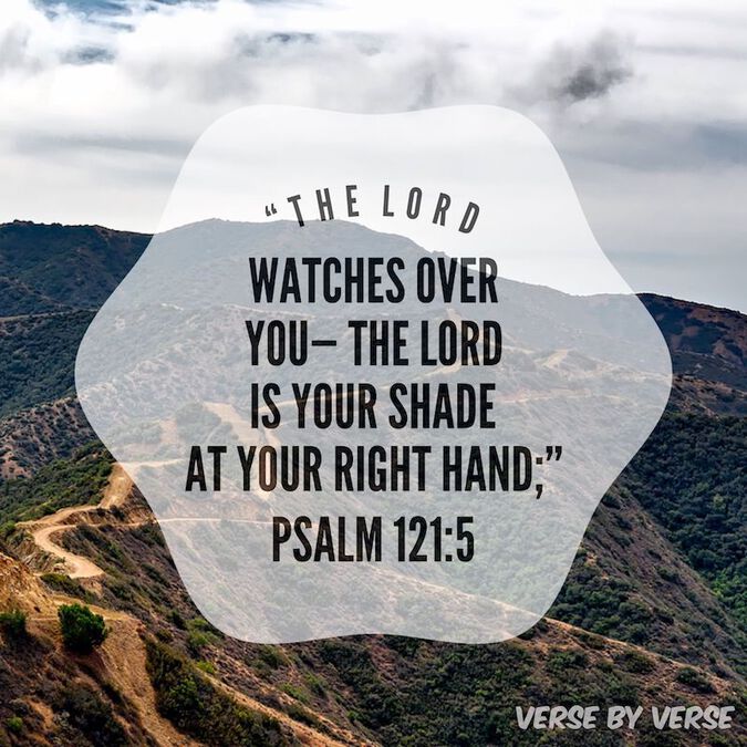 Verse by Verse Graphics: Psalm 121 image number null