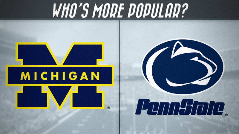 Who&rsquo;s More Popular? College Football Stadium Edition