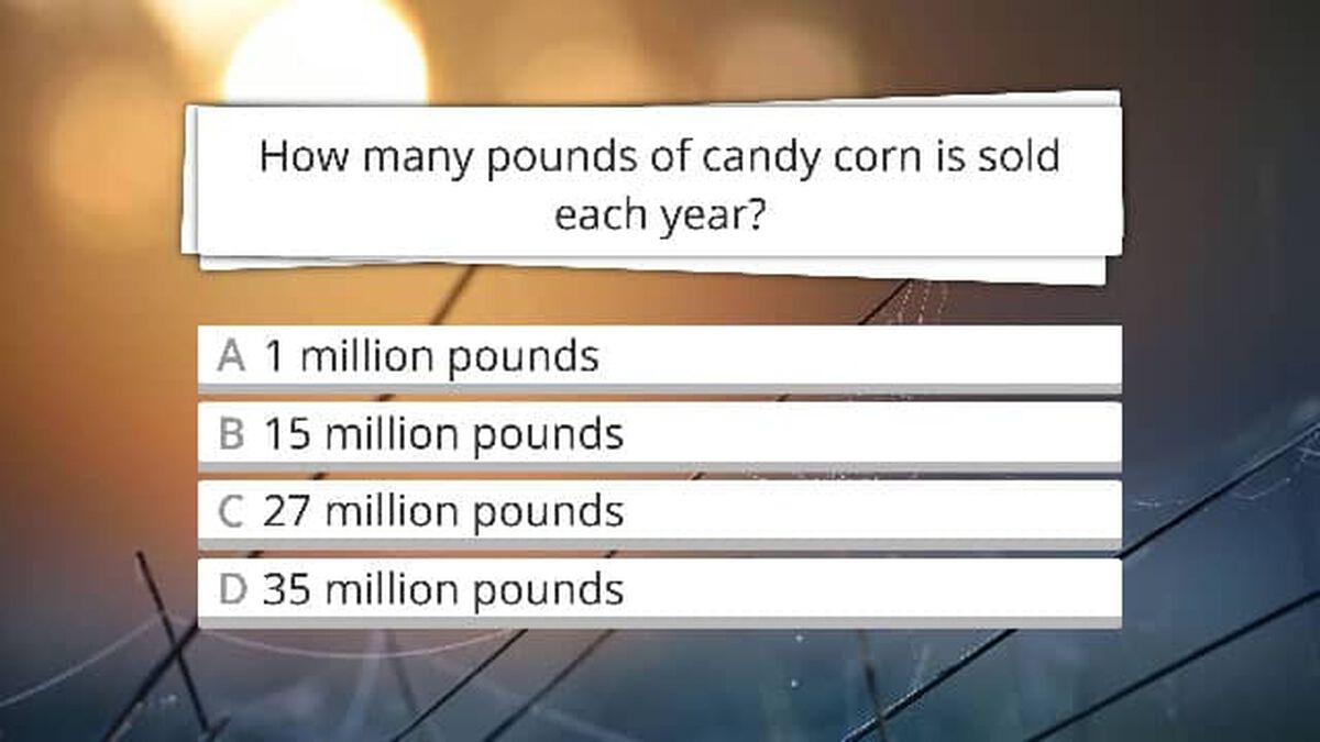Halloween Trivia Game image number null
