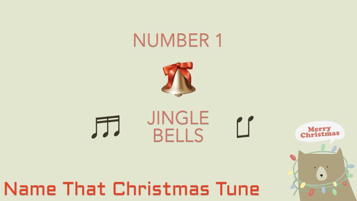 Festive Bear’s Name That Christmas Tune image number null