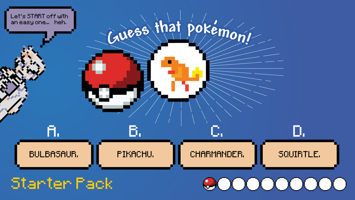 Pixelated Pokemon Game image number null