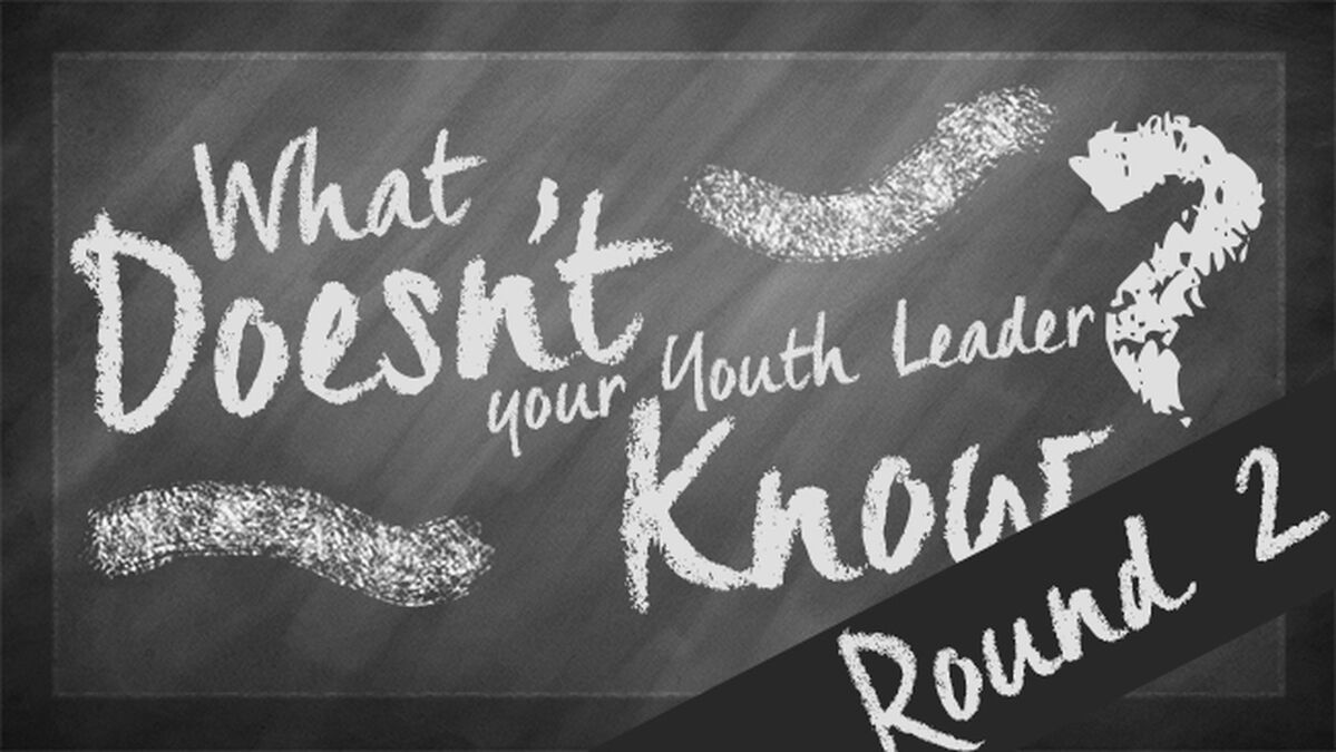 What Doesn’t Your Youth Leader Know? Volume 2 image number null