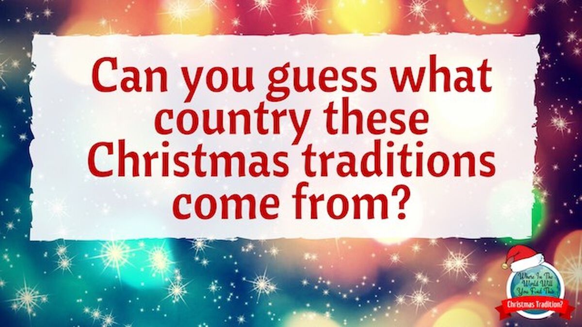 Where in the World: Christmas Traditions image number null