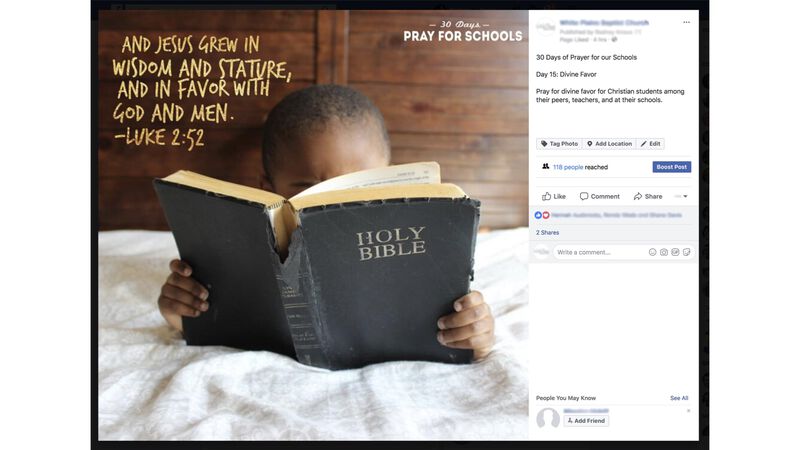 30 Days of Prayer for Schools