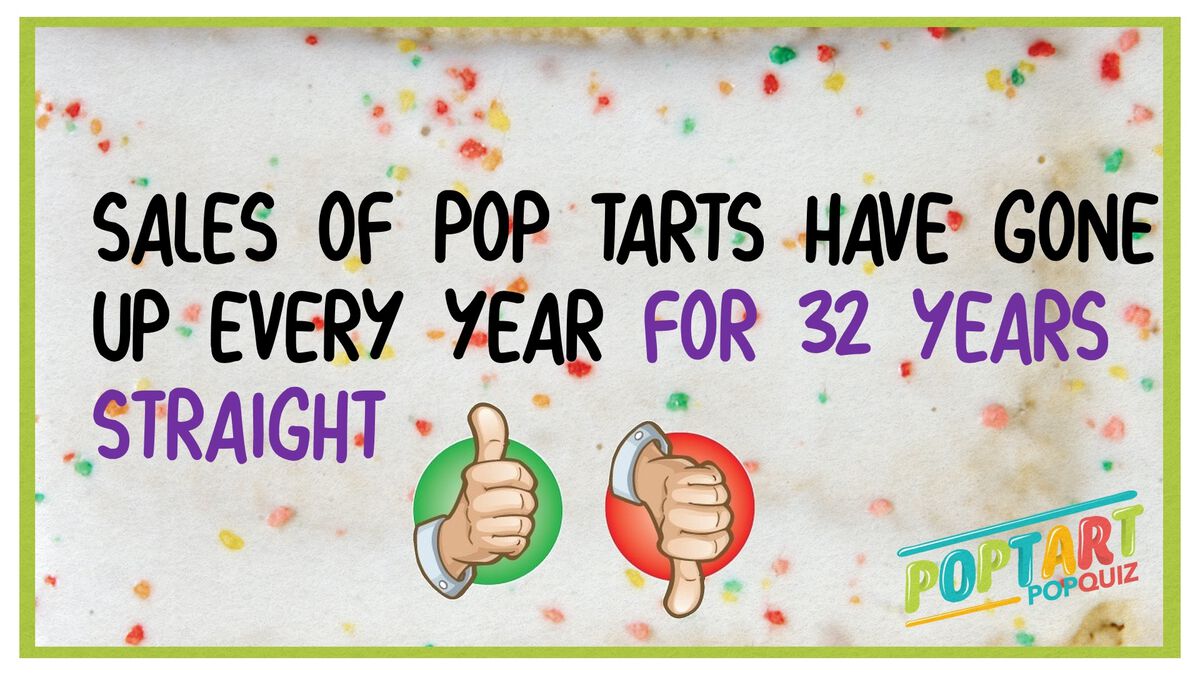 Pop Tart Pop Quiz image number null