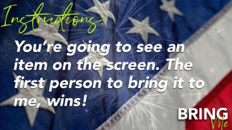 Bring Me: 4th of July Edition Screen + Instagram Game