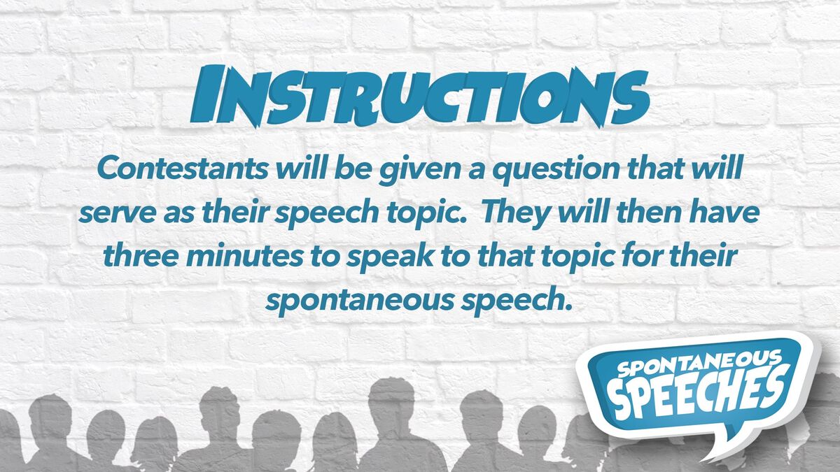 Spontaneous Speeches image number null