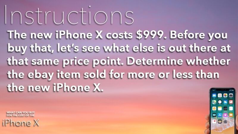 What You Can Buy for the Cost of the iPhone X
