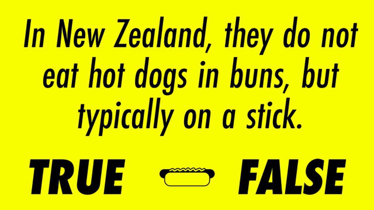 Sun’s out, Buns out Hot Dog Trivia image number null