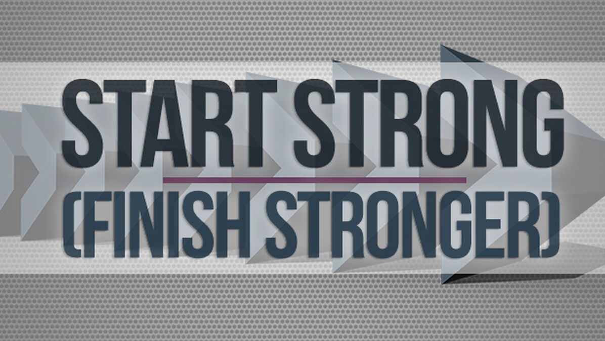 Start Strong Finish Stronger Teaching Download Youth Ministry