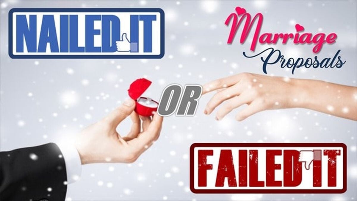 Nailed It or Failed It: Marriage Proposals image number null