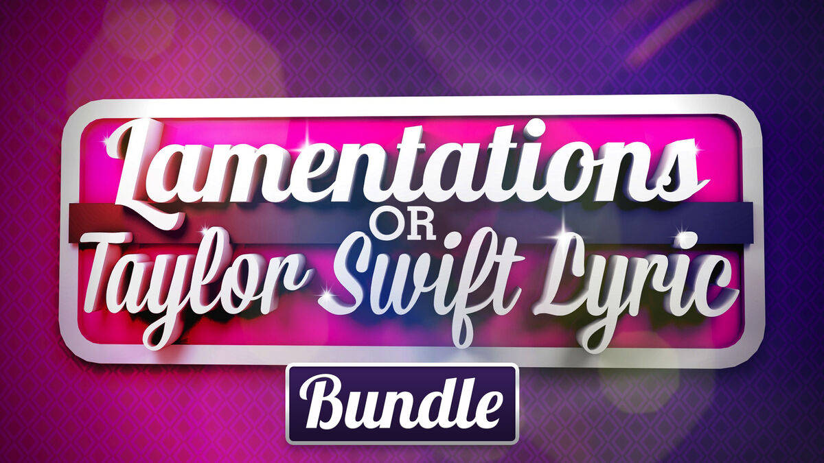 Taylor Swift or Lamentations Game Bundle image number null