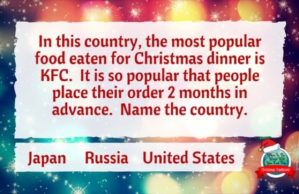 Where in the World: Christmas Traditions image number null