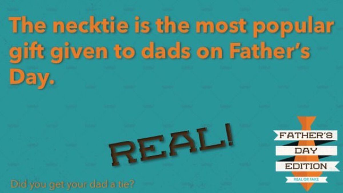 Real or Fake: Father's Day Edition image number null