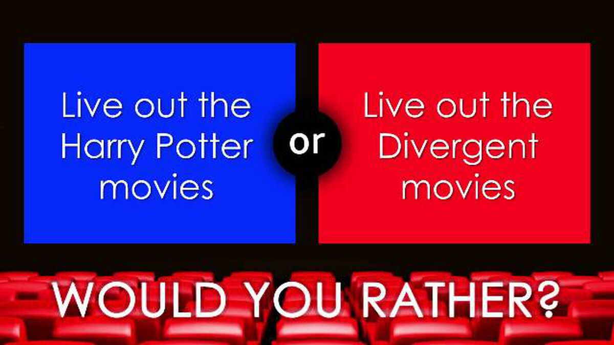 Would You Rather - Movie Edition  Games  Download Youth Ministry