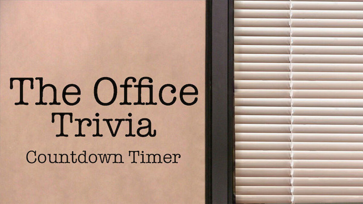 Office, Friends, Parks Trivia Countdown Bundle image number null