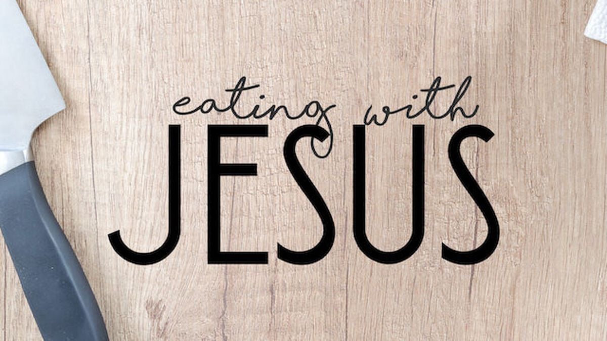 Eating with Jesus image number null
