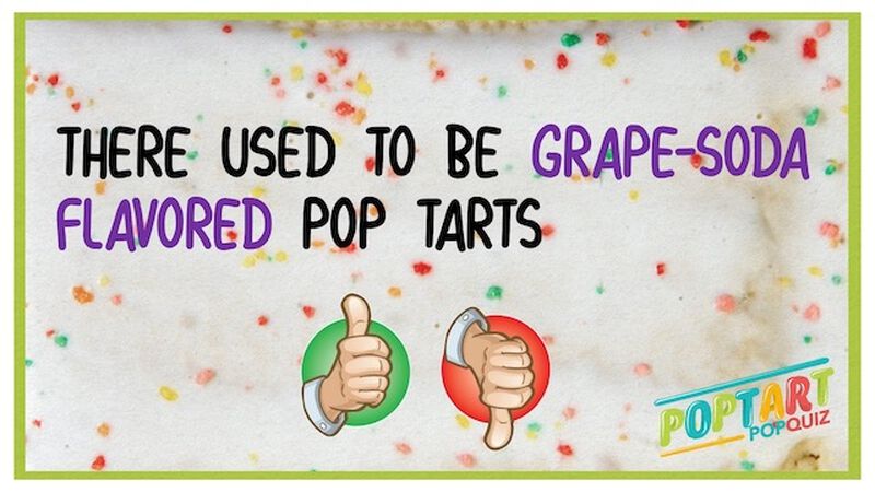 Pop Tart Pop Quiz