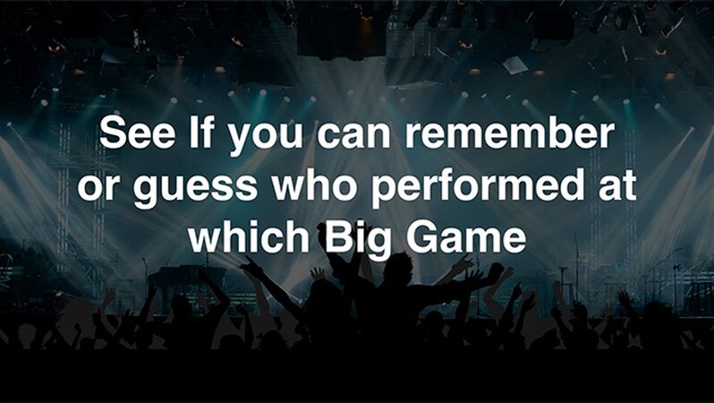 The Big Game Halftime Show Trivia Volume 2 PLUS Countdown Video