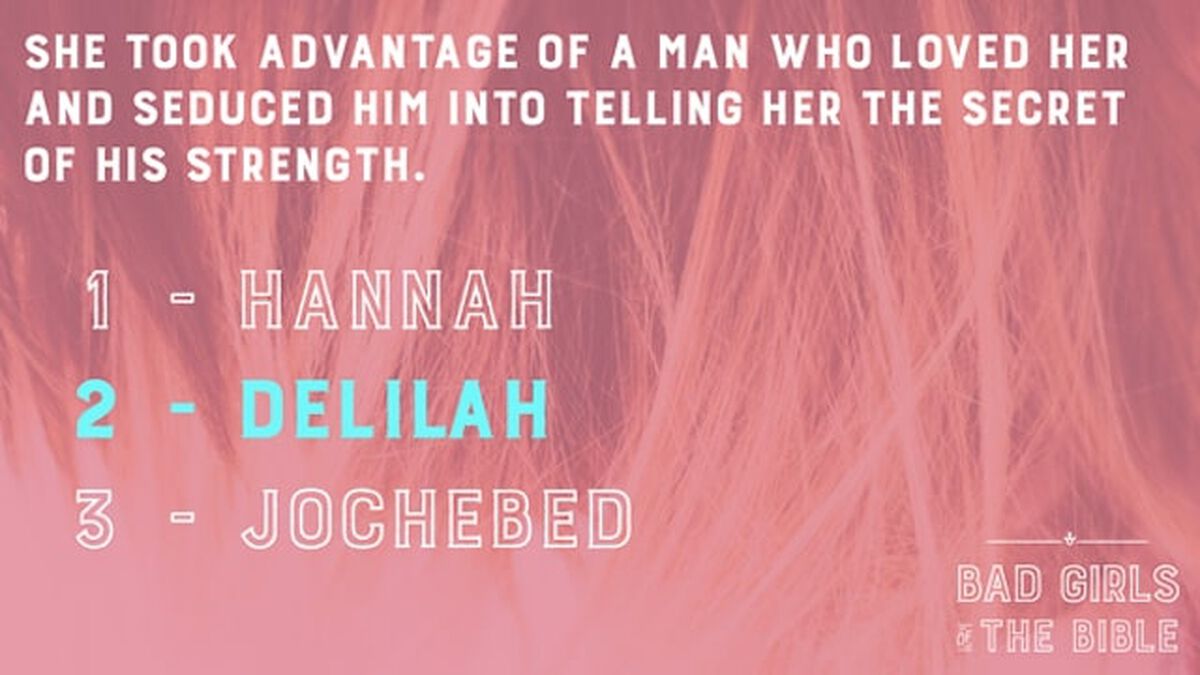 Bad Girls of the Bible: Volume 1 image number null