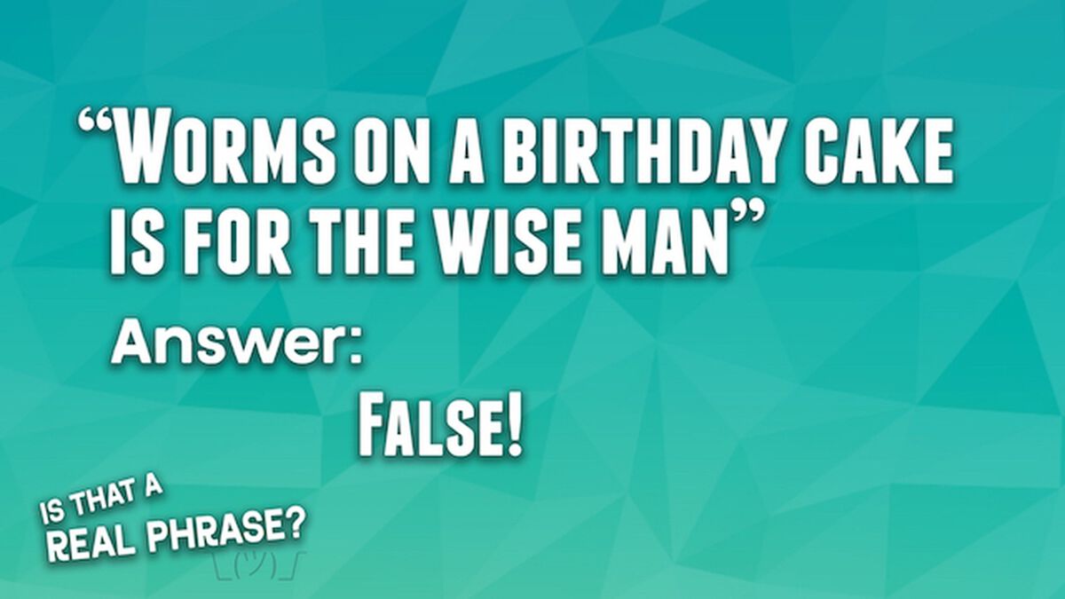 Is That a Real Phrase - Around the World Edition image number null