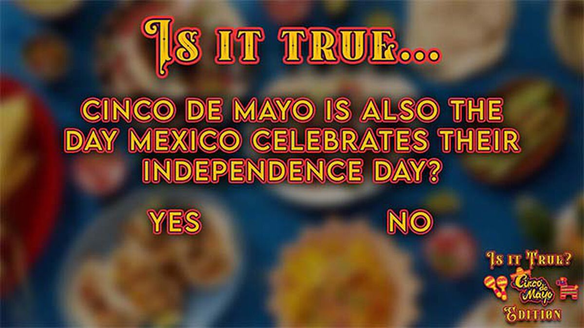 Is it True - Cinco de Mayo Edition image number null