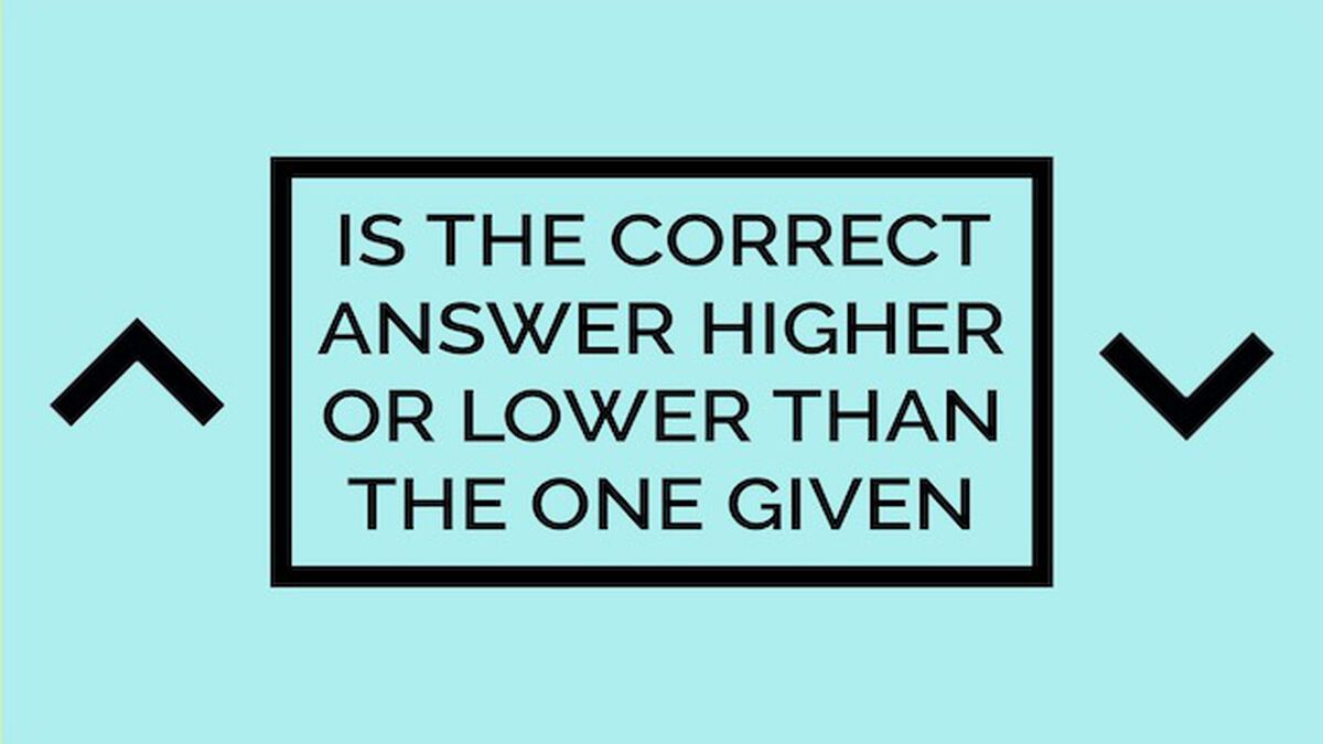 Higher or Lower Volume 2 image number null