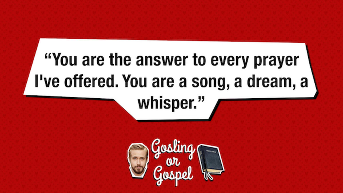 Gosling or Gospel? Game image number null