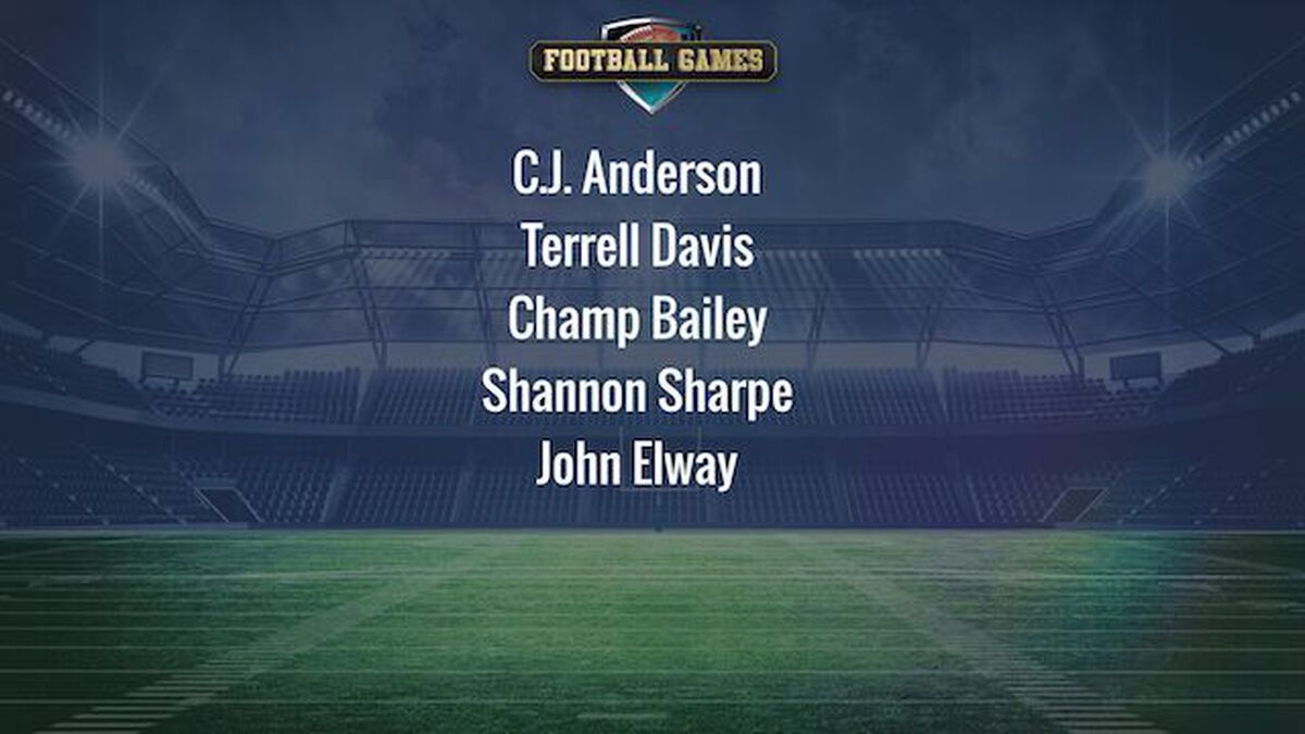Five Football Players, One Team image number null