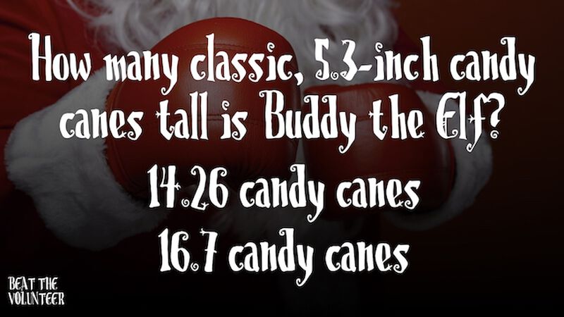 Beat the Volunteer - Christmas Edition