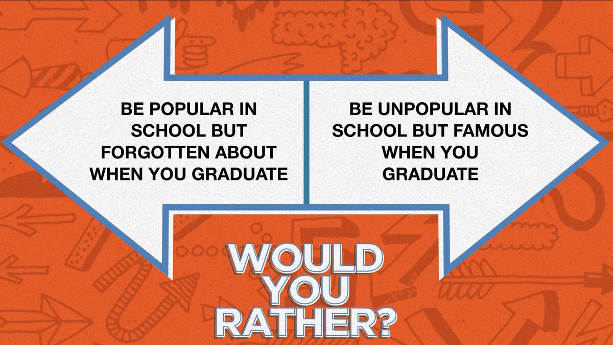 Would You Rather: Back-to-School Edition image number null