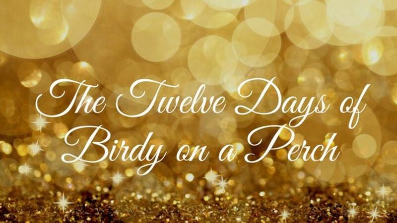 Twelve Days of Birdy on a Perch