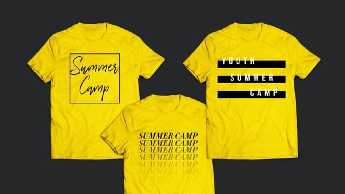 Summer Camp Shirt Mock-Up image number null