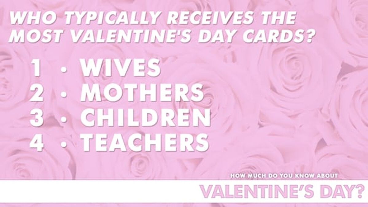 How Much Do You Know About Valentine's Day? image number null