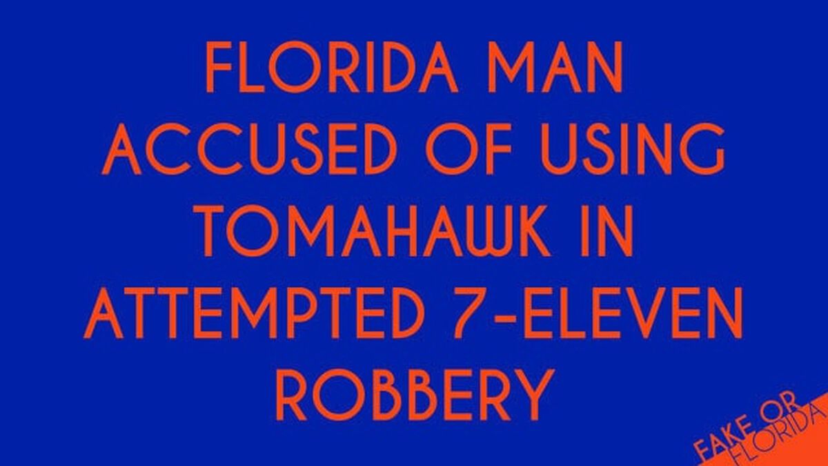 Fake or Florida image number null
